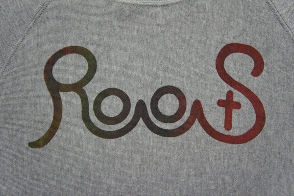tr.4 suspension ”RootS” CREW NECK SWEAT GRY 5/14
