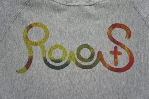 tr.4 suspension ”RootS” CREW NECK SWEAT GRY 3/14