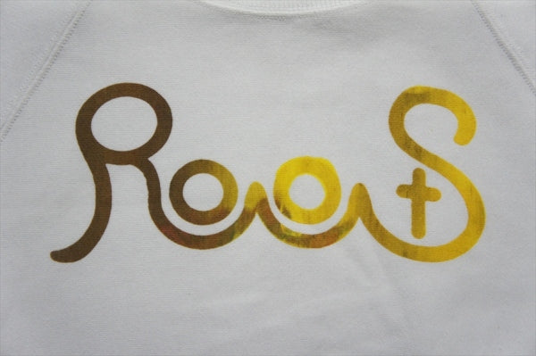tr.4 suspension ”RootS” CREW NECK SWEAT WHT 3/5