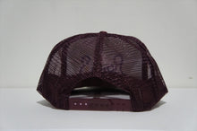 画像をギャラリービューアに読み込む, tr.4 suspension ”RootS” MESH CAP -BURGUNDY-
