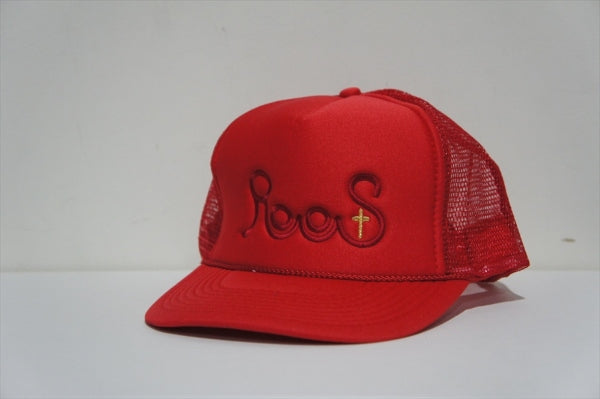 tr.4 suspension ”RootS” MESH CAP -RED-
