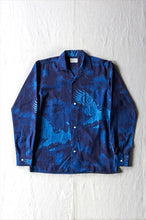 画像をギャラリービューアに読み込む, INDIGO RAYON HAWAIIAN SHIRTS
