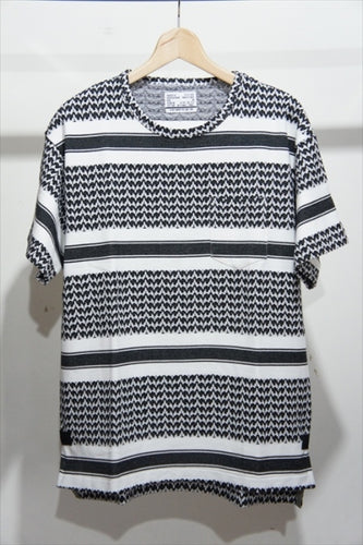 SHEMAGH FAT BORDER POCKET T-SHIRT