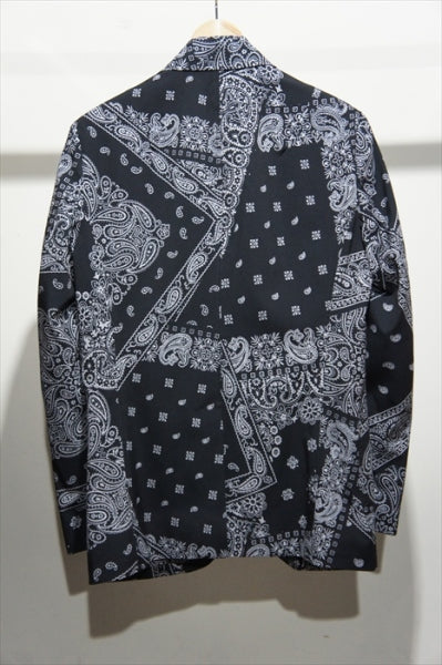 BANDANA JACKET-BLACK/WHITE- - 1piu1uguale3 「Roots Bonds ONLINE 