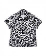 画像をギャラリービューアに読み込む, Zebra Denim S/S Open Collar SH

