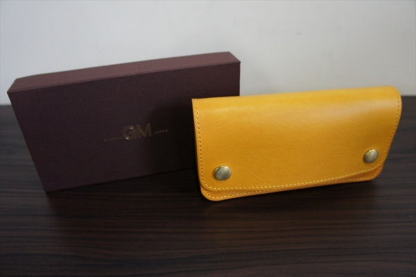 MADE IN GM JAPAN ''yellow'' LONG WALLET