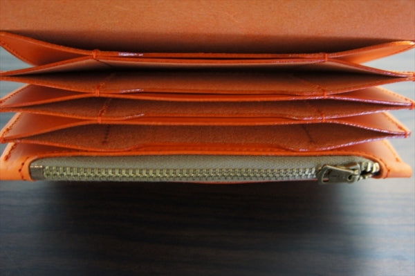 MADE IN GM JAPAN LONG WALLET ''orange'' - 「Roots Bonds ONLINE STORE」