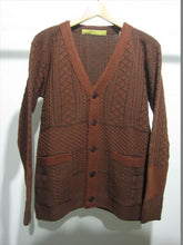 画像をギャラリービューアに読み込む, GUERNSEY SWEATER OPENED FRONT
