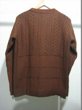 画像をギャラリービューアに読み込む, GUERNSEY SWEATER OPENED FRONT
