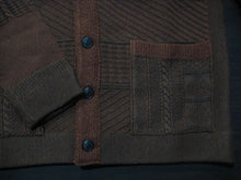 画像をギャラリービューアに読み込む, GUERNSEY SWEATER OPENED FRONT

