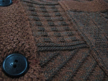 画像をギャラリービューアに読み込む, GUERNSEY SWEATER OPENED FRONT
