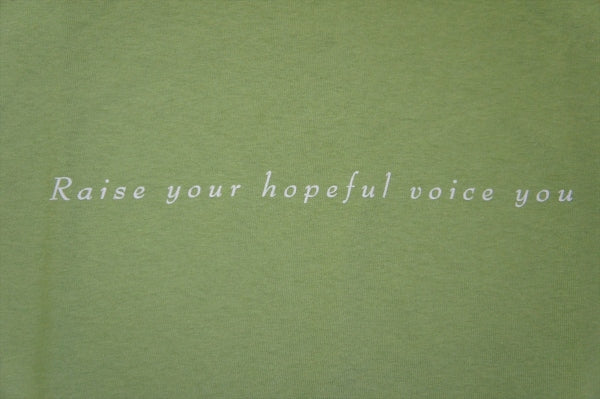 tr.4 ”RAISE YOUR HOPEFUL VOICE YOU” S/S Tee