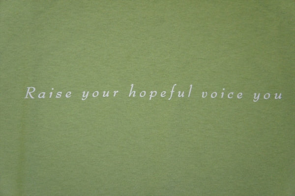 tr.4 ”RAISE YOUR HOPEFUL VOICE YOU” S/S Tee