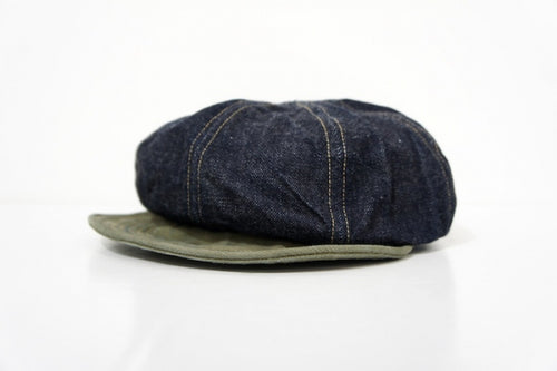CASQUETTE-CSF DENIMxVINTAGE -WASHED-
