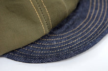 画像をギャラリービューアに読み込む, CASQUETTE-VINTAGExCSF DENIM-
