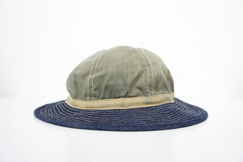 ARMY HAT-VINTAGExCSF DENIM-