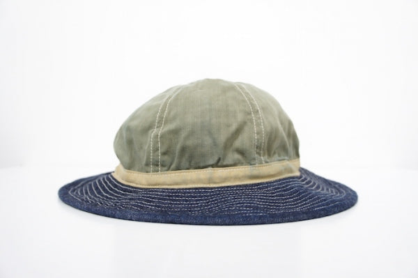 ARMY HAT-VINTAGExCSF DENIM-