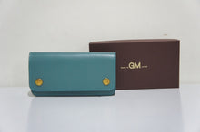 画像をギャラリービューアに読み込む, MADE IN GM JAPAN LONG WALLET &#39;&#39;turquoise&#39;&#39;
