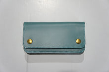 画像をギャラリービューアに読み込む, MADE IN GM JAPAN LONG WALLET &#39;&#39;turquoise&#39;&#39;
