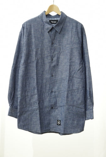 CRAZY PATTERN CHAMBRAY SHIRT