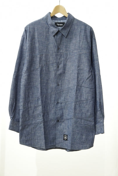 CRAZY PATTERN CHAMBRAY SHIRT