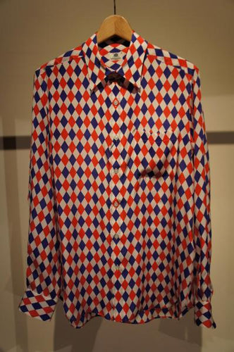 DIAMOND SILKDRESS SHIRT BR