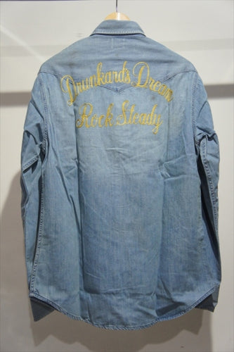 27MW WESTERN SHIRT HARD WASH(TYPE-2)
