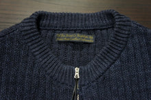 画像をギャラリービューアに読み込む, SPEC DYED YARN ZIP SWEATER
