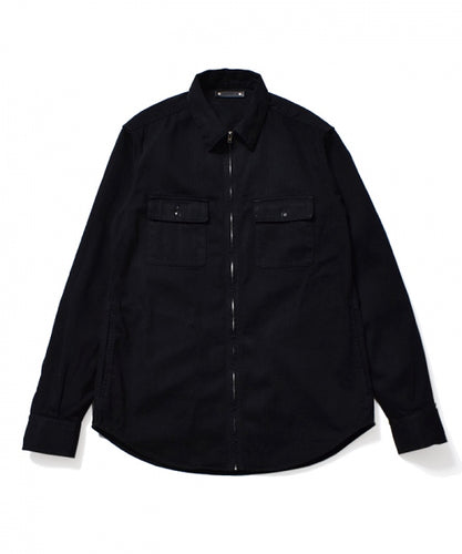Denim Zip up Work SH