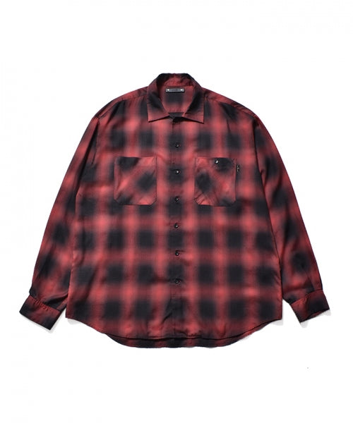 Rayon Ombre Check loose Work SH