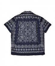 画像をギャラリービューアに読み込む, Bandana Denim S/S Open Collar SH
