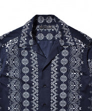 画像をギャラリービューアに読み込む, Bandana Denim S/S Open Collar SH

