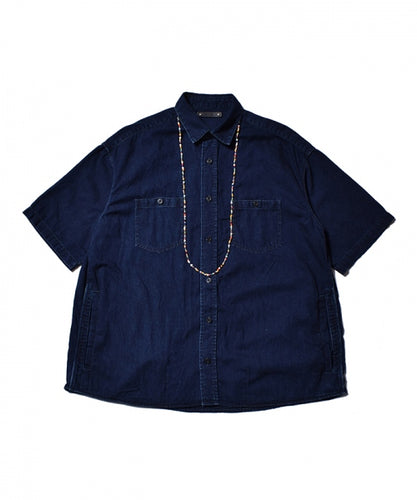 Denim Necklace S/S Work SH