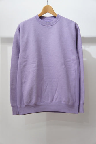 REBUILT CREW SWEAT  -PURPLE-