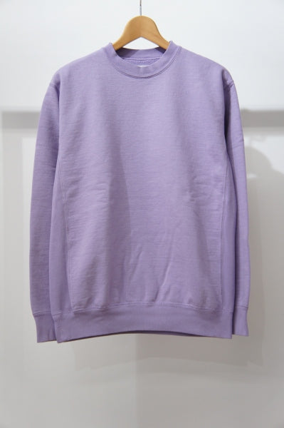 REBUILT CREW SWEAT  -PURPLE-