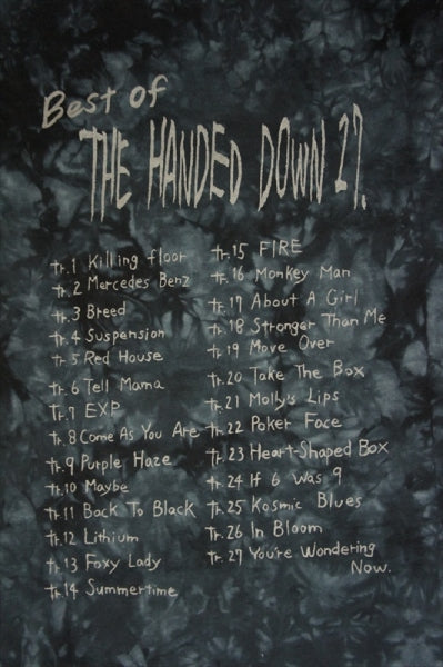 tr.4 ”THE HUNDRED DOWN 27” Tied&Dyed S/S Tee