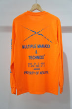 画像をギャラリービューアに読み込む, MAD GIRL LONG SLEEV TEE-NEON ORANGE-

