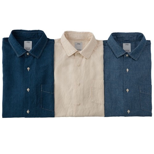 ELLAS SHIRT S/S (LUXSIC CHAMBRAY)