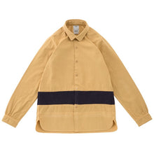 画像をギャラリービューアに読み込む, LONG RIDER SHIRT KNIT BORDER L/S (OVERDYED)
