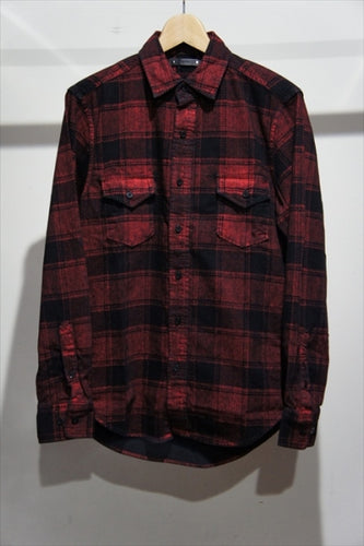 Denim Check Print