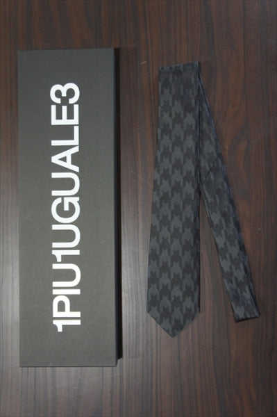 NECK TIE -ORIGINAL HOUNDTOOTH BIG SILK100-