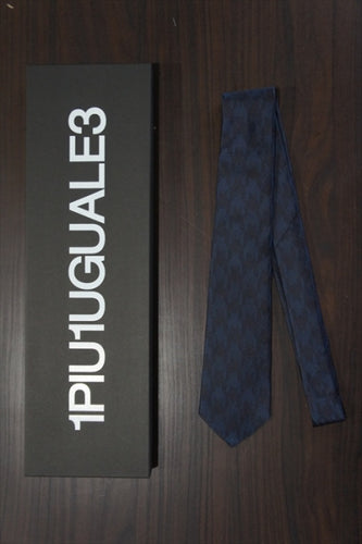 NECK TIE -ORIGINAL HOUNDTOOTH BIG SILK100-