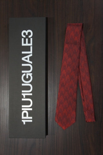 NECK TIE -ORIGINAL HOUNDTOOTH BIG SILK100-