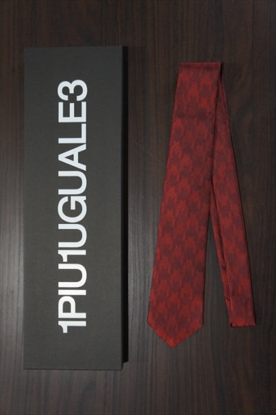 NECK TIE -ORIGINAL HOUNDTOOTH BIG SILK100-