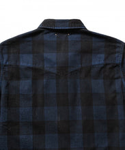 画像をギャラリービューアに読み込む, Buffalo Check Denim Western SH
