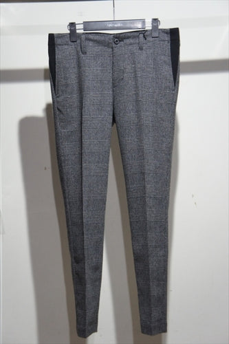 RELAX TAYLOR TAPERED SLACKS -GREN CHECK-