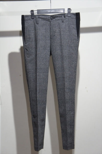 RELAX TAYLOR TAPERED SLACKS -GREN CHECK-