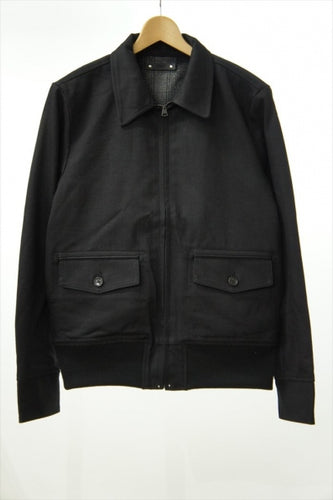 Denim Zip Up Rib BZ