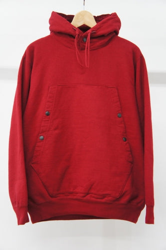 REBUILT PULLOVER HOODY  -C-RED-