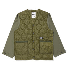 画像をギャラリービューアに読み込む, QUILTING LAYER SHIRT
